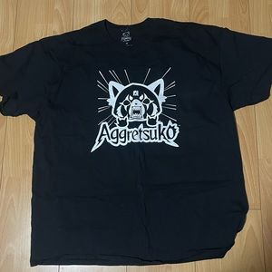AGGRETSUKO screenprint shirt size XXL